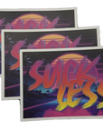 2025 SUMMER EDITION SUCK LESS STICKER