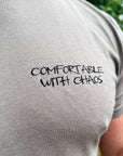 COMFORTABLE WITH CHAOS TEE