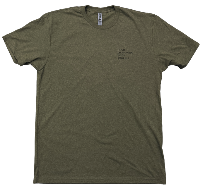 HIGH STANDARDS HIGH MORALE TEE