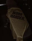 WORK HARDER TEE