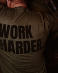 WORK HARDER TEE